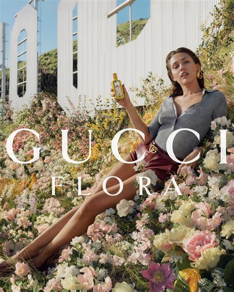 boyner gucci flora|miley cyrus for Gucci Flora.